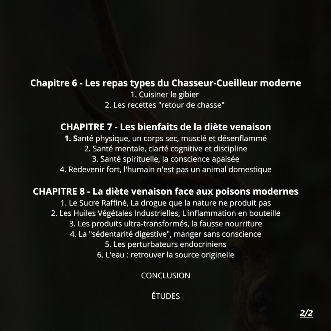 Ebook "100% VENAISON"